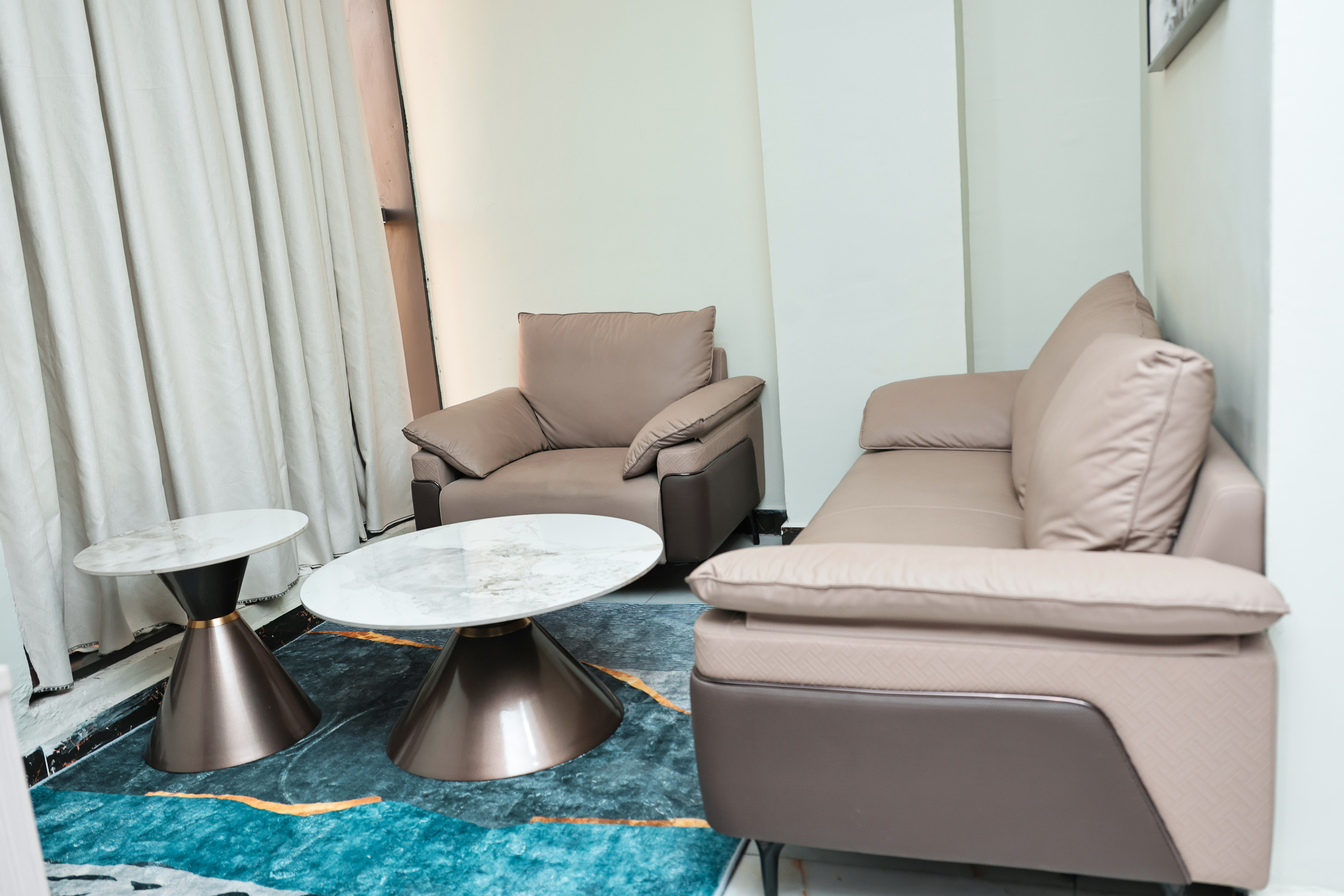 VIP DOUBLE BED AND LIVING ROOM